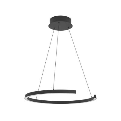 Stars of Light - Labonete-riippuvalo, musta, Ø80 cm, 1-lamppuinen, CCT