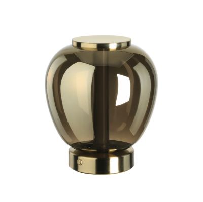 Stars of Light - Fruitera LED-pöytälamppu, kulta, 25 cm, lasi, CCT –