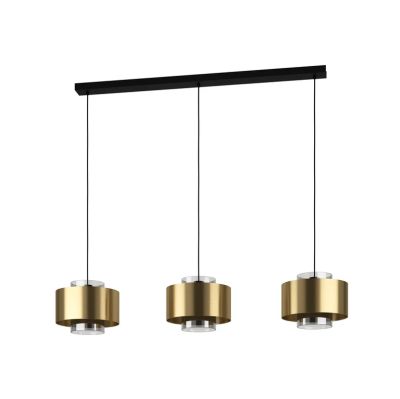 Stars of Light - Dugla-riippuvalaisin, kullanvärinen, 128 cm, 3-lamppuinen –