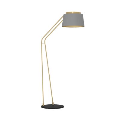 Stars of Light - Almerimar-lattiavalaisin, harmaa/messinki, 181 cm –