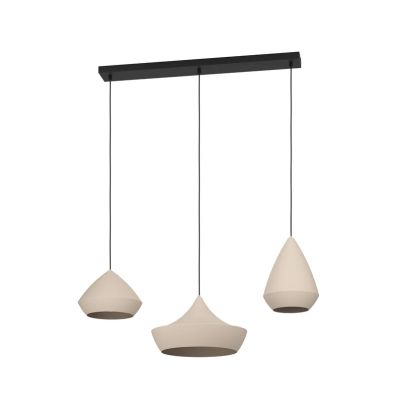 Stars of Light - Torremolinos-riippuvalo, beige, 93 cm, 3-lamppuinen –