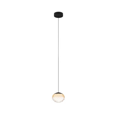 Stars of Light - Pantoja-riippuvalo, musta/keltainen, 24 cm, CCT –