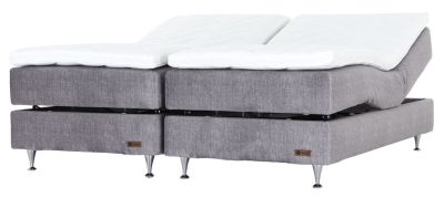 Unia Platina moottorisänky 160 M/L ergo, shampanja jalat, harmaa Vogue 14