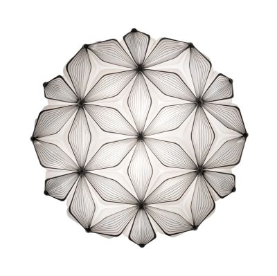 Slamp - C'EST LA VIE kattovalaisin, musta, Ø 47 cm, 2-lamppuinen, E27