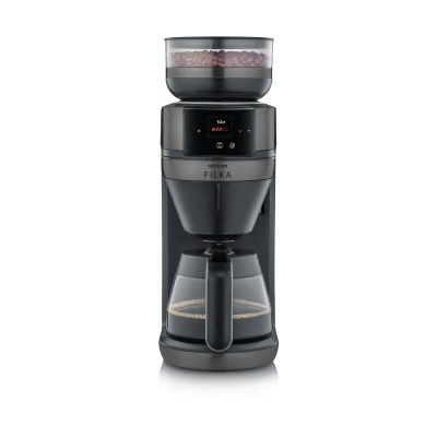 Severin FILKA 2.0 KA 4854 täysautomaattinen kahvinkeitin Dark Inox, lasikannu