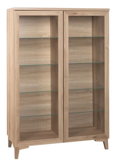 Hiipakka Niklas matala vitriini 100 cm N8.1 hunaja tammi