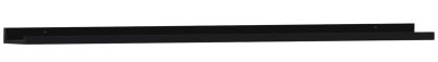 ArtLink Tauluhylly 150 cm musta