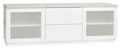 Hiipakka Anton tv-taso 150 cm maitolasi hopea jalava