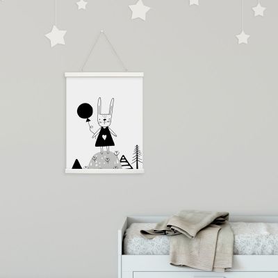 ArtLink Julistekehys 71 cm valkoinen