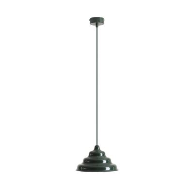 ALDEX - Fala riippuvalaisin, vihreä, Ø 23 cm, lasi