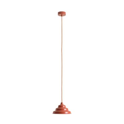 ALDEX - Fala riippuvalaisin, punainen, Ø 23 cm, lasi
