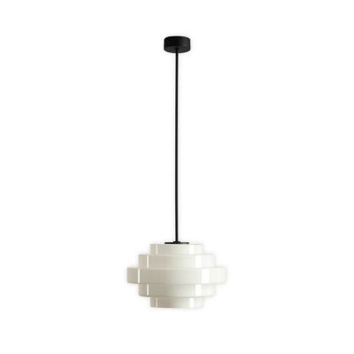 ALDEX - Filo-riippuvalaisin, valkoinen, Ø 28 cm, lasi