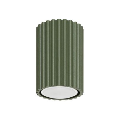 SOLLUX LIGHTING - ALORA kattovalaisin, oliivinvihreä, Ø 7 cm, metalli, GU10 SOLLUX