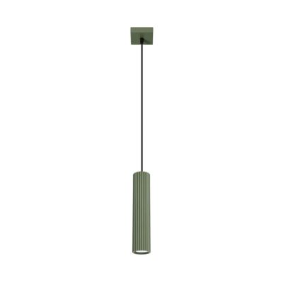 SOLLUX LIGHTING - ALORA riippuvalaisin, oliivinvihreä, Ø 8 cm, metalli, GU10 SOLLUX