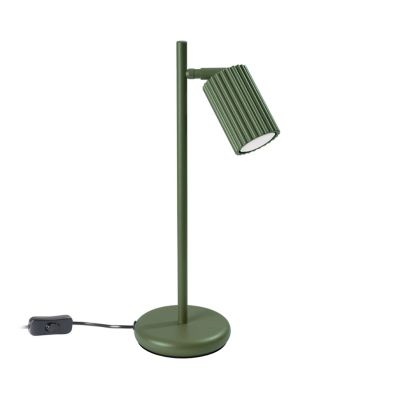 SOLLUX LIGHTING - ALORA pöytälamppu, korkeus 43 cm, oliivinvihreä, metalli, GU10 SOLLUX