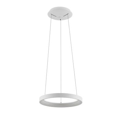 Arcchio - Vivy LED-riippuvalaisin, valkoinen, Ø 38 cm, metalli