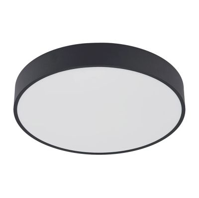 Arcchio - Vanida LED-kattovalaisin, musta, Ø 40 cm, ylös/alas