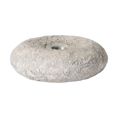 MUUBS Luna kynttilänjalka Harmaa, Ø13×4,8 cm