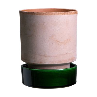 Bergs Potter Hoff ruukku Ø14 cm, Raw Rosa-Emerald Green