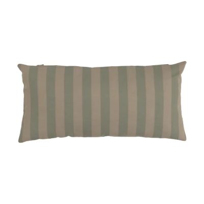 Garden Glory Garden Glory raidallinen tyyny Eukalyptuksenvihreä-beige, 25x50 cm