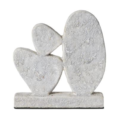 MUUBS Luna veistos Harmaa, 12×3×21,5 cm