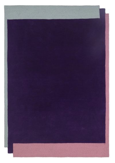Finarte Arkki villamatto 170x240 cm luumu