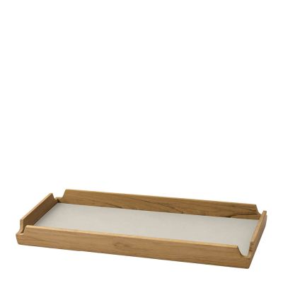 LIND DNA - Airy Tarjotin 36,6x14,6 cm Oyster White