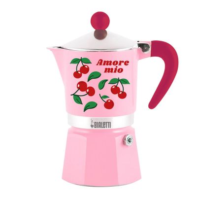 Bialetti - Mercato Della Frutta Mutteripannu 3 kuppia Vaaleanpunainen