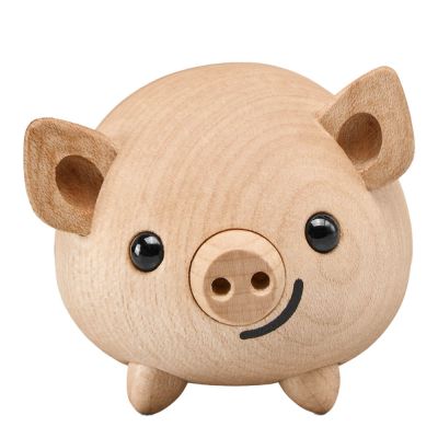 FableWood - Puufiguuri possu Trille 5 cm Vaahtera