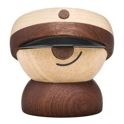FableWood - Puufiguuri ylioppilas 4,5 cm Kumipuu/Sapele/Vaahtera