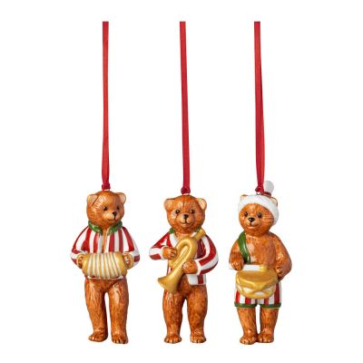 Villeroy & Boch - Nostalgic Joulukoriste Nallet 19,5x14 cm 3 kpl