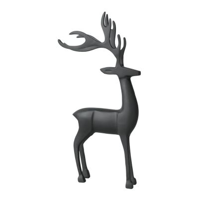 Villeroy & Boch - Christmas Chic Joulukoriste metsäkauris 44 cm Musta