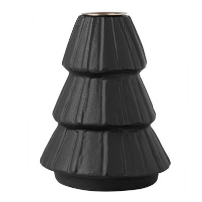 Villeroy & Boch - Christmas Chic Kynttilänjalka 24,5 cm Musta