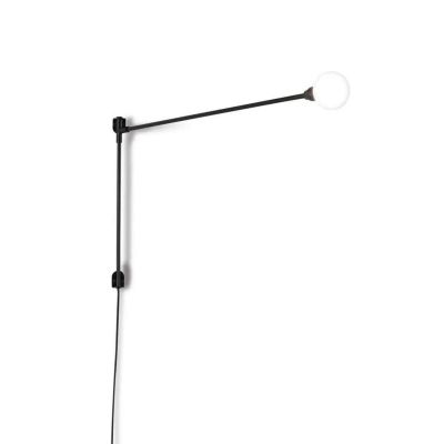 Mini Potence Pivotante seinälamppu 2700K musta NEMO Lighting - Olohuone - Alumiini