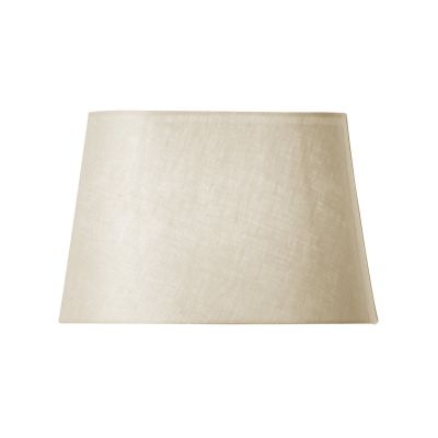 Basic-sarjan soikea varjostin, beige, pituus 26 cm – Watt &amp; Veke Basic oval Watt & Veke - Design - Kangas / tekstiili