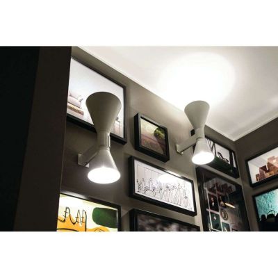 Applique de Marseille Seinävalaisin Grey Nemo Lighting - Olohuone