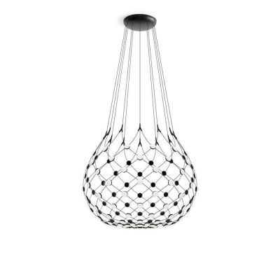 Mesh Wireless Bluetooth riippuvalo, Ø 100 cm, 4 m Luceplan - Olohuone - Design - Metalli - Monilamppuinen