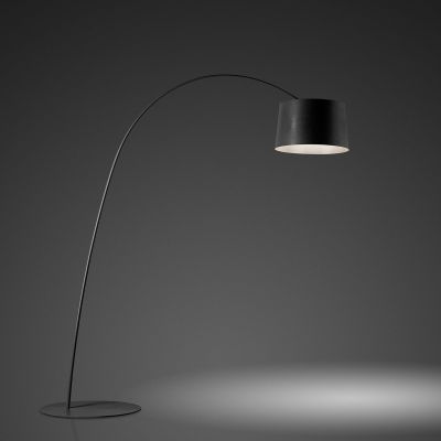 Twice as Twiggy LED Lattiavalaisin Musta Foscarini - Olohuone - Metalli