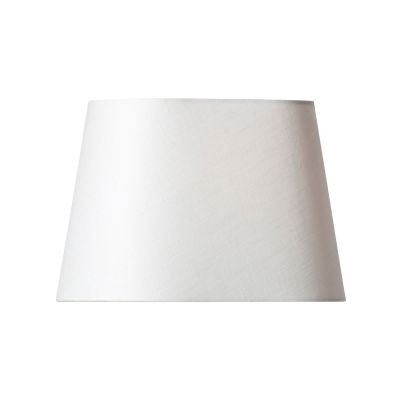 Basic-sarjan soikea varjostin, valkoinen, pituus 26 cm – Watt &amp; Veke Basic oval Watt & Veke - Design - Kangas / tekstiili