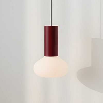 Flo riippuvalaisin, punainen, 1-lamppuinen, lasi ALDEX - Olohuone - Design - Metalli - Yksilamppuinen