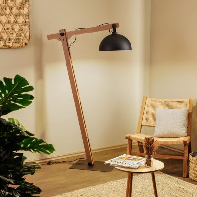 Stort-lattiavalaisin Wood – Envostar - Olohuone - Maalaistalo / rustiikki - Metalli - Pyöreä