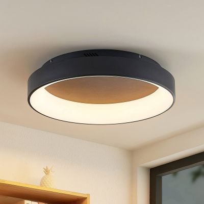 Zian Kattovalaisin Ø60 Black Lindby - Olohuone - Moderni - Metalli - Pyöreä