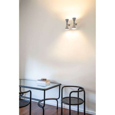 Applique de Marseille Mini Seinävalaisin White Nemo Lighting - Olohuone