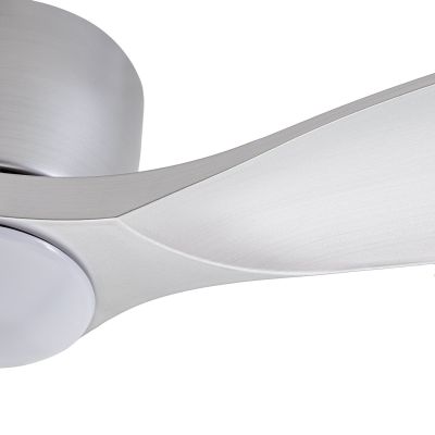 Moneno Smart LED-kattotuuletin, hopea, DC, himmennettävä, CCT Lucande - Olohuone - Moderni - Metalli