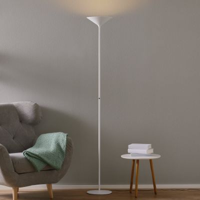 Drink F1 Lattiavalaisin Satin Valkoinen Dry Rotaliana - Olohuone - Design - Metalli - Yksilamppuinen