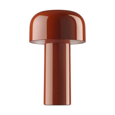 Flos Bellhop kannettava pöytävalaisin Brick red, IP54 (sisä/ulkokäyttö)