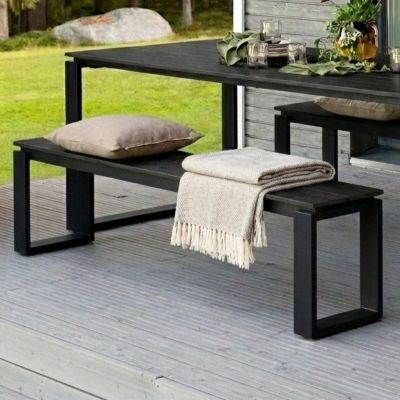 Veke Trendline aintwood penkki 180x36 cm musta