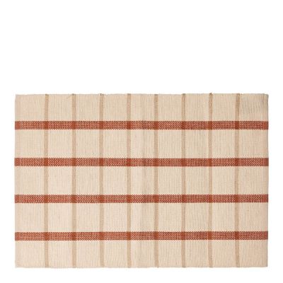 Holmen - Eddy Kaitaliina 100x35 cm Ruoste/Off-white