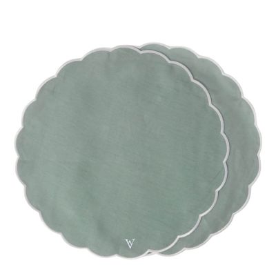 Von Norten - Grace Scallop Pöytätabletti 42 cm 2 kpl Florence