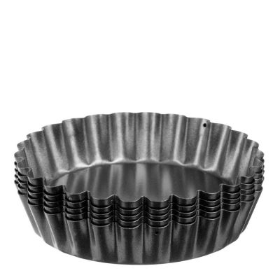 Gastromax - Baking Piirakkavuoka irtopohjalla 10 cm 4 kpl Hiiliteräs